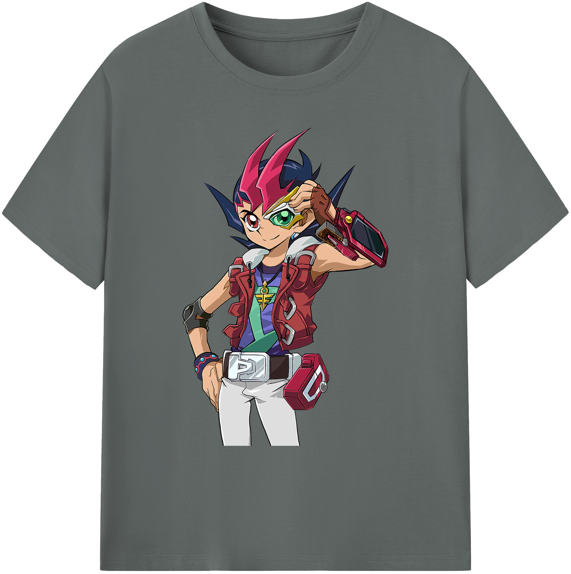 （画像用） 遊☆戯☆王 Yu-Gi-Oh! 綿100％ メンズ半袖Tシャツ｜肌触りやわらか＆通気性